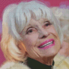 Old Actress Carol Channing Diamond Painting