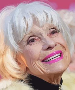 Old Actress Carol Channing Diamond Painting