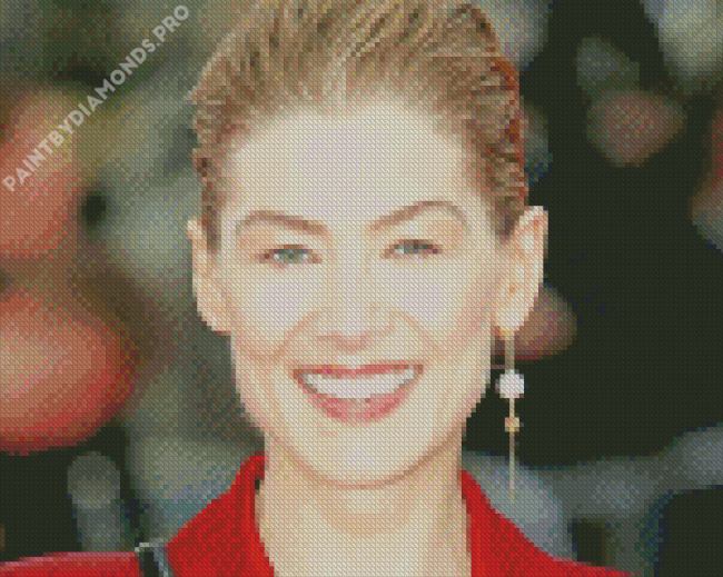 Rosamund Pike Diamond Painting