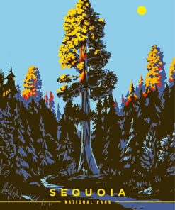 Sequoia National Forest Diamond Painting