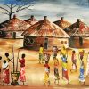 The African Scene Diamond Painting