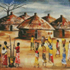 The African Scene Diamond Painting