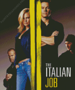 The Italian Job Movie Diamond Painting