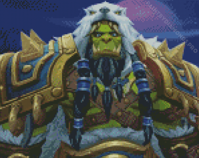 Thrall Game Character Diamond Painting