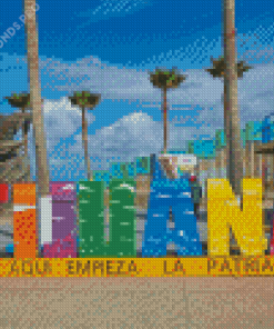 Tijuana City Diamond Painting