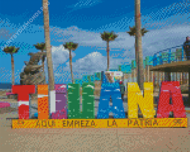 Tijuana City Diamond Painting