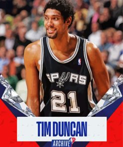 Tim Duncan Diamond Painting