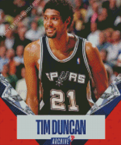 Tim Duncan Diamond Painting