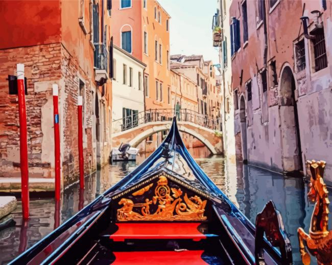 Venice Gondolas Diamond Painting