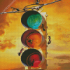 Ants Traffic Light Diamond Painting