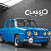 Blue Renault Gordini R8 Car Diamond Painting