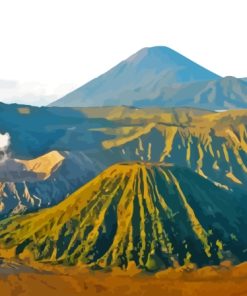 Bromo Volcano In Java Island Diamond Painting