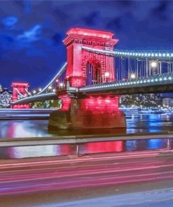 Budapest Chaine Bridge Diamond Painting