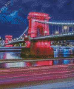 Budapest Chaine Bridge Diamond Painting