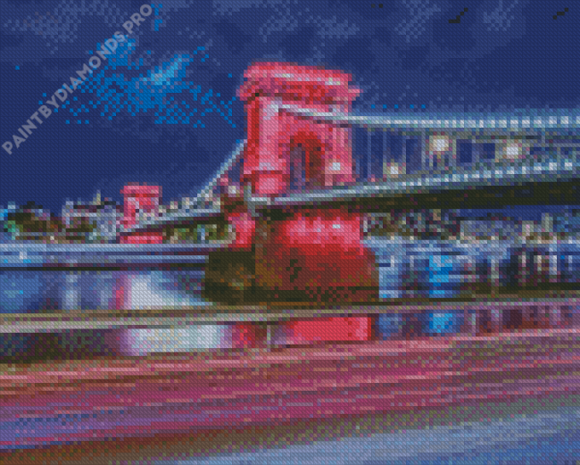 Budapest Chaine Bridge Diamond Painting