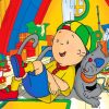 Caillou Cartoon Diamond Painting