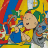 Caillou Cartoon Diamond Painting