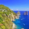 Capri Island Landscape Diamond Painting