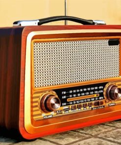 Classic Vintage Radio Diamond Painting