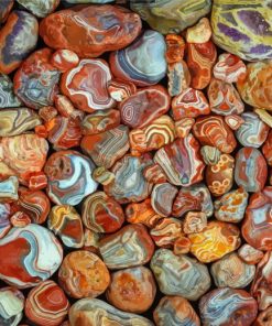 Colorful Agate Gemstones Diamond Painting