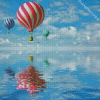 Flying Airballoons Diamond Painting