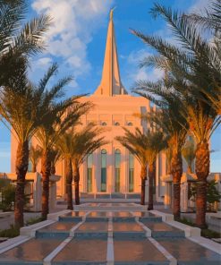 Gilbert Arizona Temple Diamond Painting