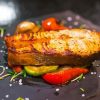 Grilled King Salmon Fish With Vegetables Diamond Painting