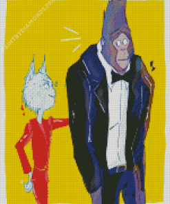 Johnny And Nooshy Diamond Painting