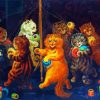 Naughty Cats Diamond Painting