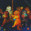 Naughty Cats Diamond Painting