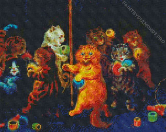 Naughty Cats Diamond Painting