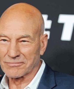 Patrick Stewart Diamond Painting