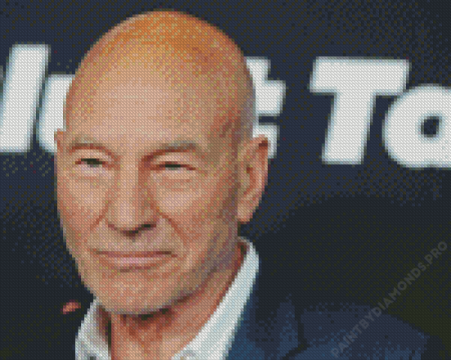 Patrick Stewart Diamond Painting