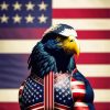 Patriotic Eagle Diamond Painting