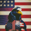 Patriotic Eagle Diamond Painting