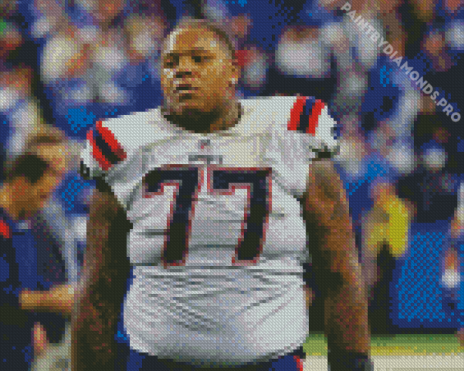 Player Trent Brown Diamond Painting