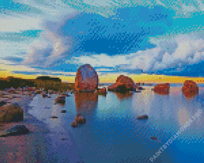 Poland Baltic Sea Diamond Painting