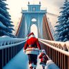 Santa And Kid Diamond Painting