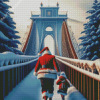 Santa And Kid Diamond Painting