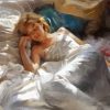 Sleeping Girl Vicente Romero Diamond Painting