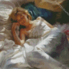 Sleeping Girl Vicente Romero Diamond Painting