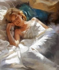 Sleeping Girl Vicente Romero Diamond Painting