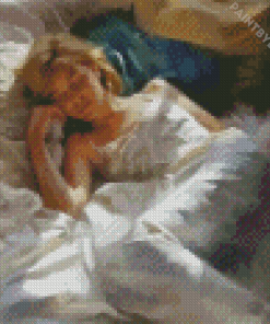 Sleeping Girl Vicente Romero Diamond Painting