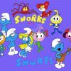 Snorks And Smurfs Diamond Painting