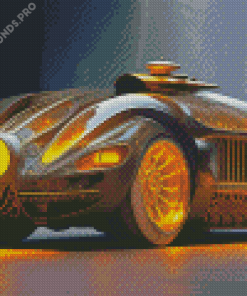 Steampunk Car Diamond Painting