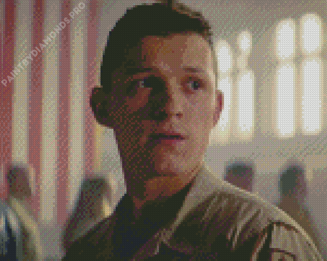 Tom Holland As Cherry Diamond Painting