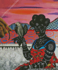 Woman By Kelechi Nwaneri Diamond Painting