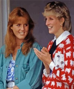 Princess Diana And Sarah Ferguson Diamond Painting