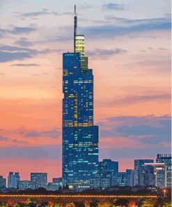 Willis Tower Chicago Diamond Painting