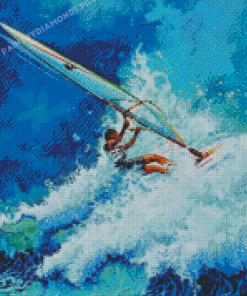 Windsurfing Sport Art Diamond Painting